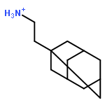 2-tricyclo[3.3.1.1~3,7~]dec-1-ylethanaminium