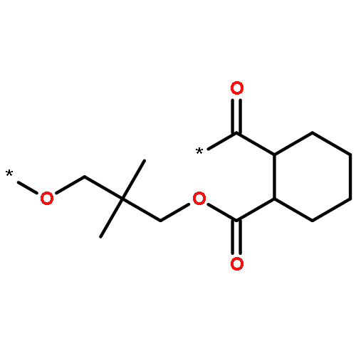 Poly[oxy(2,2-dimethyl-1,3-propanediyl)oxycarbonyl-1,2-cyclohexanediyl
carbonyl]