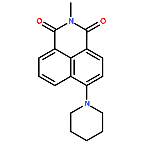 1H-Benz[de]isoquinoline-1,3(2H)-dione, 2-methyl-6-(1-piperidinyl)-