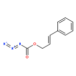 Carbonazidic acid, (2E)-3-phenyl-2-propenyl ester