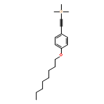 Silane, trimethyl[[4-(octyloxy)phenyl]ethynyl]-