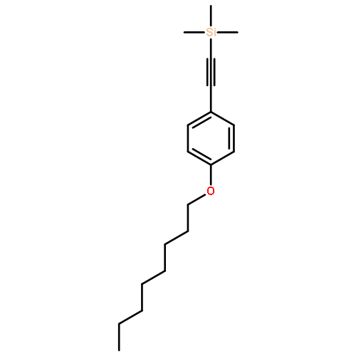 Silane, trimethyl[[4-(octyloxy)phenyl]ethynyl]-