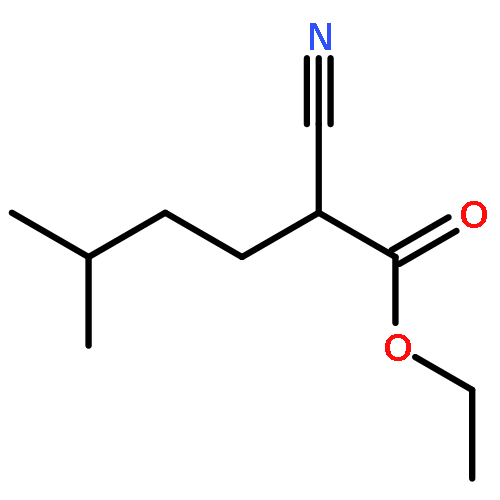 Hexanoic acid, 2-cyano-5-methyl-, ethyl ester