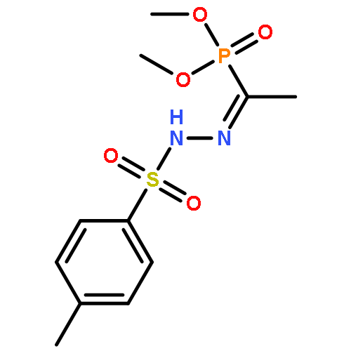 dimethyl (1-{2-[(4-methylphenyl)sulfonyl]hydrazinylidene}ethyl)phosphonate