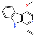 9H-Pyrido[3,4-b]indole,1-ethenyl-4-methoxy-