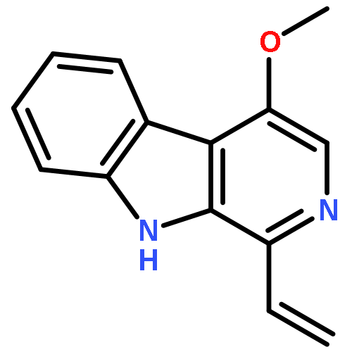 9H-Pyrido[3,4-b]indole,1-ethenyl-4-methoxy-