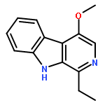 9H-Pyrido[3,4-b]indole,1-ethyl-4-methoxy-