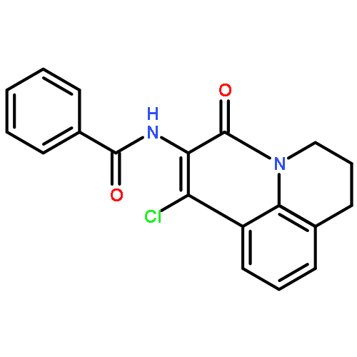 (Z)-N-(1-Chloro-3-oxo-1-phenyl-3-(piperidin-1-yl)prop-1-en-2-yl)benzamide