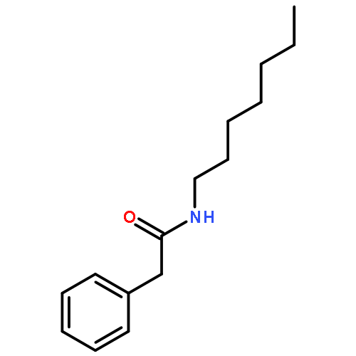 Benzeneacetamide, N-heptyl-