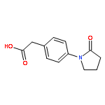 2-[4-(2-oxopyrrolidin-1-yl)phenyl]acetic Acid