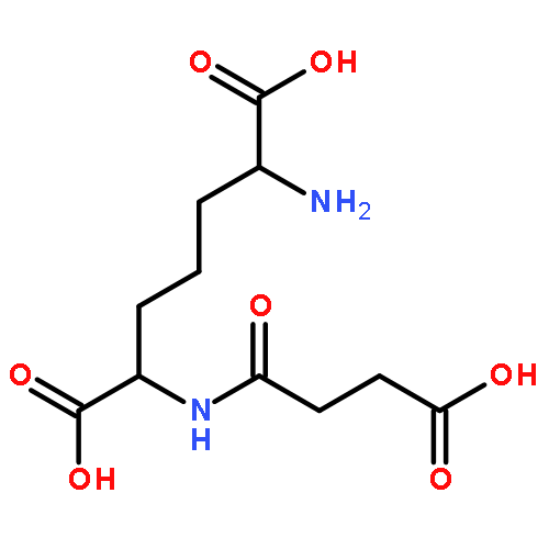 (2S,6S)-2-amino-6-[(3-carboxypropanoyl)amino]heptanedioic acid