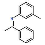 Benzenamine, 3-methyl-N-(1-phenylethylidene)-