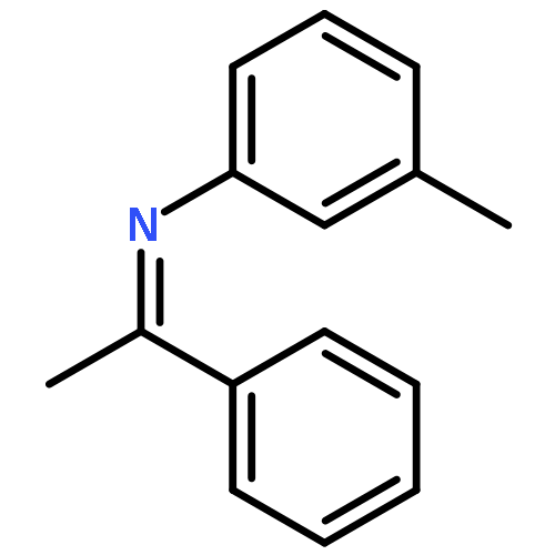 Benzenamine, 3-methyl-N-(1-phenylethylidene)-