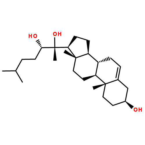 (2R,3S)-2-[(3S,8S,9S,10R,13S,14S,17S)-3-hydroxy-10,13-dimethyl-2,3,4,7,8,9,11,12,14,15,16,17-dodecahydro-1H-cyclopenta[a]phenanthren-17-yl]-6-methylheptane-2,3-diol