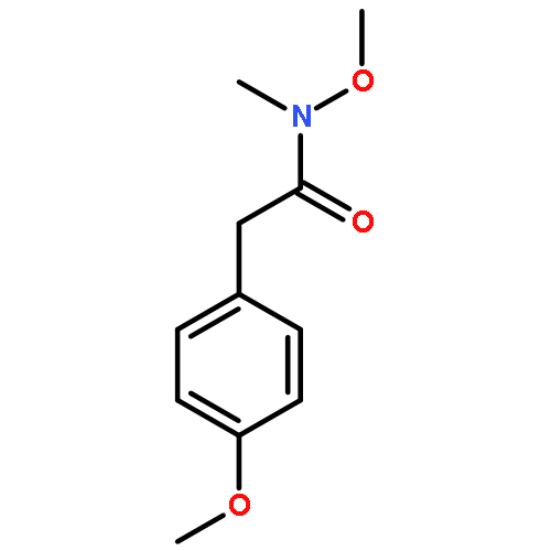 N-METHOXY-2-(4-METHOXYPHENYL)-N-METHYLACETAMIDE 