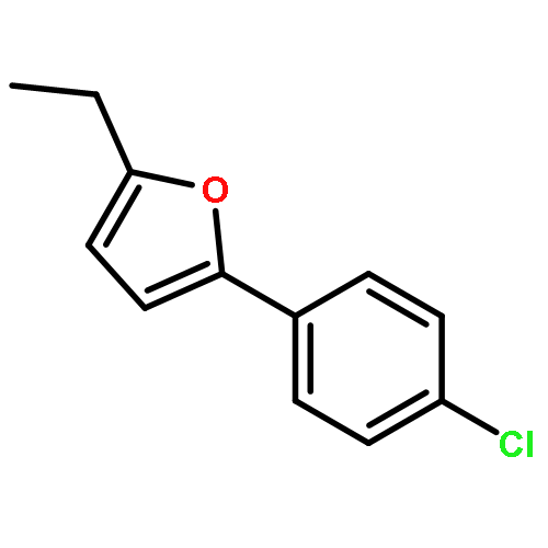 Furan, 2-(4-chlorophenyl)-5-ethyl-