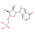 4H-Pyrazolo[3,4-d]pyrimidin-4-one,1,5-dihydro-1-(5-O-phosphono-b-D-ribofuranosyl)-