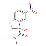 Benzo[b]thiophene-2-carboxylicacid, 3-hydroxy-5-nitro-, methyl ester