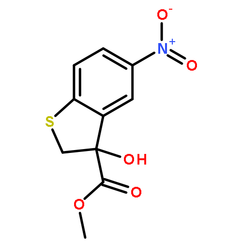 Benzo[b]thiophene-2-carboxylicacid, 3-hydroxy-5-nitro-, methyl ester