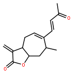 (3aR,7S,8aS)-7-methyl-3-methylidene-6-[(1E)-3-oxobut-1-en-1-yl]-3,3a,4,7,8,8a-hexahydro-2H-cyclohepta[b]furan-2-one