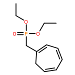 Phosphonic acid, (1,3,5-cycloheptatrien-1-ylmethyl)-, diethyl ester