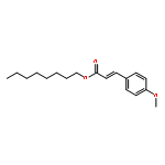 2-Propenoic acid, 3-(4-methoxyphenyl)-, octyl ester, (2E)-