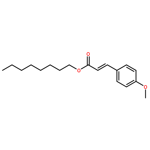 2-Propenoic acid, 3-(4-methoxyphenyl)-, octyl ester, (2E)-