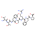 L-Proline, L-threonyl-L-threonyl-L-tyrosyl-L-seryl-L-arginyl-L-phenylalanyl-