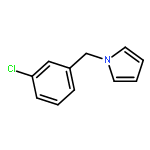 1H-Pyrrole, 1-[(3-chlorophenyl)methyl]-