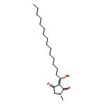 (Z)-3-(1-hydroxyhexadecylidene)-1-methylpyrrolidine-2,4-dione