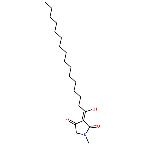 (Z)-3-(1-hydroxyhexadecylidene)-1-methylpyrrolidine-2,4-dione