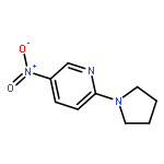 5-Nitro-2-(pyrrolidin-1-yl)pyridine