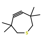 Thiepin, 4,5-didehydro-2,3,6,7-tetrahydro-3,3,6,6-tetramethyl-