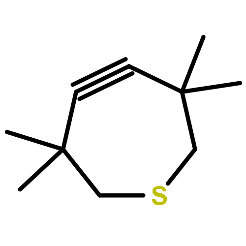 Thiepin, 4,5-didehydro-2,3,6,7-tetrahydro-3,3,6,6-tetramethyl-