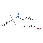 Propanenitrile,2-[(4-hydroxyphenyl)amino]-2-methyl-