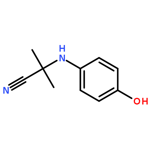 Propanenitrile,2-[(4-hydroxyphenyl)amino]-2-methyl-