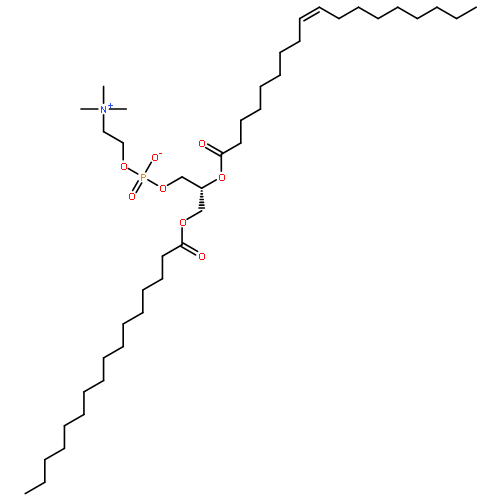 3,5,8-Trioxa-4-phosphahexacos-17-en-1-aminium,4-hydroxy-N,N,N-trimethyl-9-oxo-7-[[(1-oxohexadecyl)oxy]methyl]-, inner salt,4-oxide, (7R,17Z)-