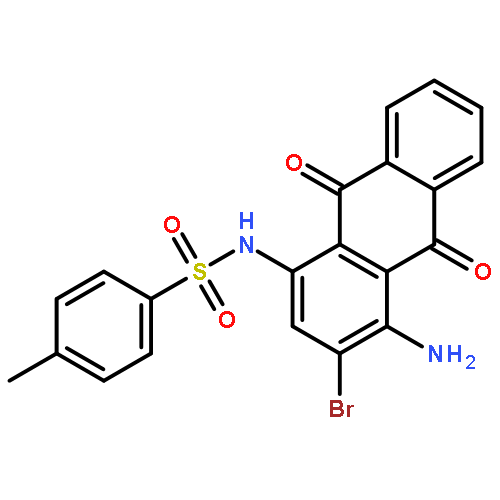 N-(4-amino-3-bromo-9,10-dihydro-9,10-dioxo-1-anthryl)-4-methylbenzenesulphonamide