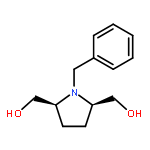 2,5-Pyrrolidinedimethanol, 1-(phenylmethyl)-, (2R,5S)-rel-