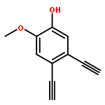 Phenol, 4,5-diethynyl-2-methoxy-