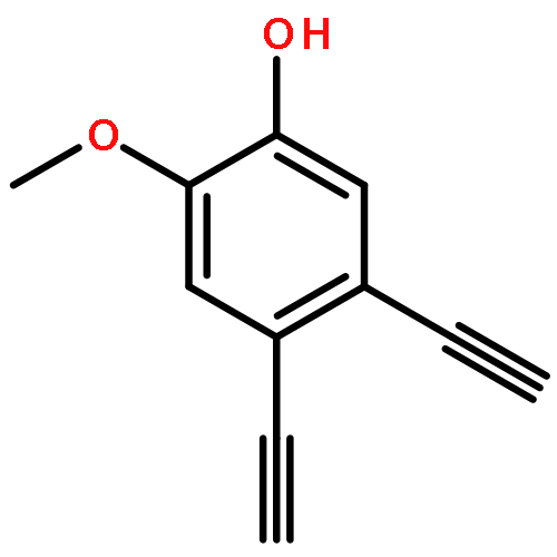 Phenol, 4,5-diethynyl-2-methoxy-