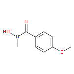 Benzamide, N-hydroxy-4-methoxy-N-methyl-