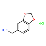 1,3-BENZODIOXOL-5-YLMETHANAMINE;HYDROCHLORIDE 