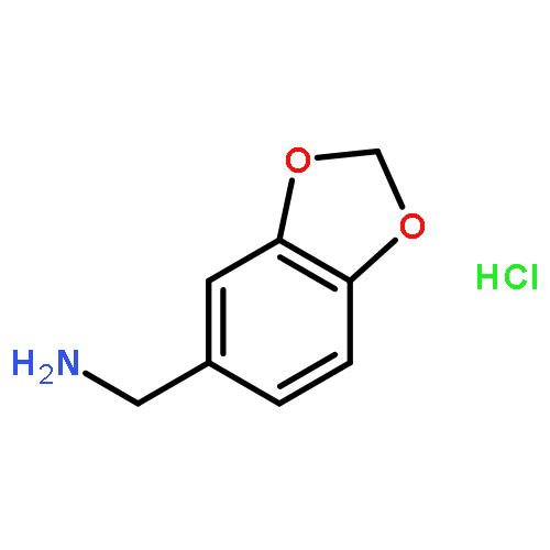 1,3-BENZODIOXOL-5-YLMETHANAMINE;HYDROCHLORIDE 