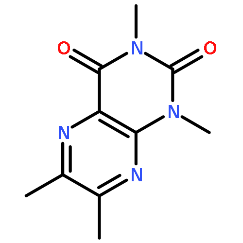 2,4(1H,3H)-Pteridinedione,1,3,6,7-tetramethyl-