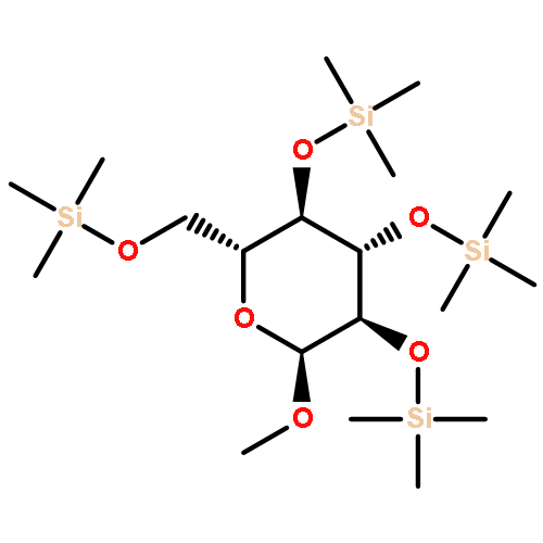 a-D-Glucopyranoside, methyl2,3,4,6-tetrakis-O-(trimethylsilyl)-