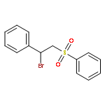 [(2-bromo-2-phenylethyl)sulfonyl]benzene