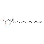 1-Decanaminium,N-(carboxymethyl)-N,N-dimethyl-, inner salt