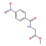 methyl N-(4-nitrobenzoyl)glycinate