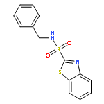 2-BENZOTHIAZOLESULFONAMIDE, N-(PHENYLMETHYL)-